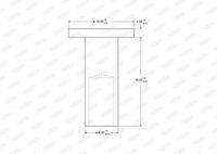 BERAL Spreidniet, trommelremvoering 1