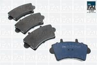 Комплект спирачно феродо, дискови спирачки FPBP252 FAI AutoParts