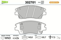 Bremsbelagsatz, Scheibenbremse