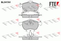 комплект спирачно феродо, дискови спирачки