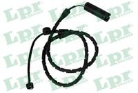 предупредителен контактен сензор, износване на накладките