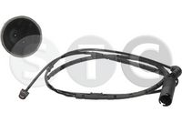 предупредителен контактен сензор, износване на накладките