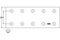 TEXTAR Remvoeringsset, trommelrem 2