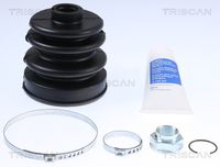 Faltenbalgsatz, Antriebswelle