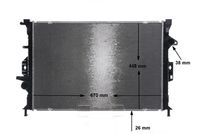 Thumbnail - Radiateur - CR815000S - MAHLE