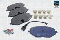 комплект спирачно феродо, дискови спирачки