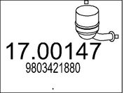 Ruß-/Partikelfilter, Abgasanlage