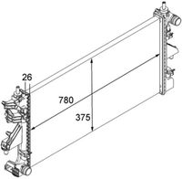 Thumbnail - Radiateur - CR880000P - MAHLE