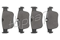 комплект спирачно феродо, дискови спирачки