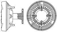 Thumbnail - Koppeling, radiateurventilator - CFC204000P - MAHLE