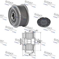Fulie alternator SIDAT, Cod: 455163