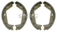комплект спирачна челюст, ръчна спирачка