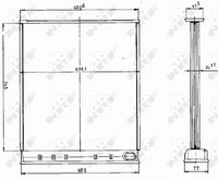 NRF Koelblok, radiateur 5