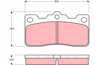 Bremsbelagsatz, Scheibenbremse