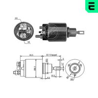 Solenoid, electromotor ERA, Cod: ZM976