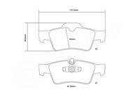 BREMBO High performance remblokkenset 3
