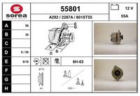 Generator / Alternator EAI, Cod: 55801