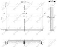 NRF Koelblok, radiateur 2