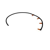 Furtun,supracurgere combustibil ASAM AUTOMOTIVE, Cod: 126458