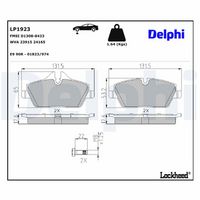 Bremsbelagsatz, Scheibenbremse