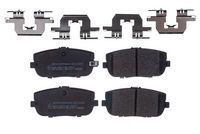 комплект спирачно феродо, дискови спирачки