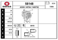 Generator / Alternator EAI, Cod: 58148