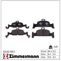 комплект спирачно феродо, дискови спирачки