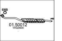 Mittelschalldämpfer
