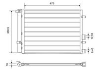 Kondensator, Klimaanlage
