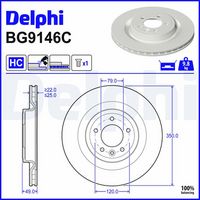 Disc frana DELPHI, Cod: BG9146C