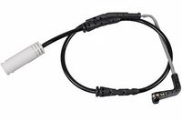 предупредителен контактен сензор, износване на накладките