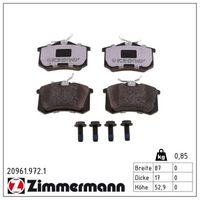 комплект спирачно феродо, дискови спирачки