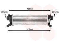 Radiator intercooler VAN WEZEL, Cod: 30004261