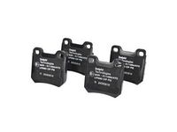 комплект спирачно феродо, дискови спирачки