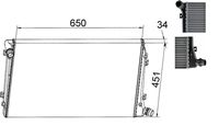 Thumbnail - Radiateur - CR1395000S - MAHLE