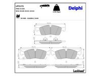 комплект спирачно феродо, дискови спирачки