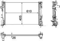 Thumbnail - Radiateur - CR1180000P - MAHLE