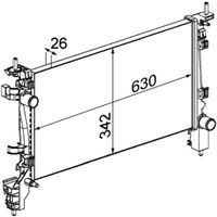 Thumbnail - Radiateur - CR1131000P - MAHLE