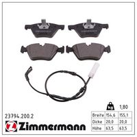 комплект спирачно феродо, дискови спирачки