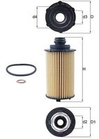 Thumbnail - Oliefilter - OX1310D - KNECHT