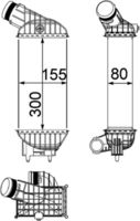 Thumbnail - Intercooler, inlaatluchtkoeler - CI212000P - MAHLE