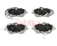 Set placute frana,frana disc ASHIKA, Cod: 50-00-0619
