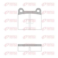 комплект спирачно феродо, дискови спирачки