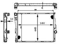 Thumbnail - Radiateur - CR455000P - MAHLE