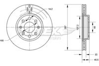 Bremžu diski TX 70-85 TOMEX brakes