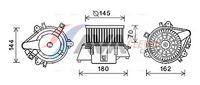Ventilator, habitaclu AVA Clever Choice, Cod: FT8437