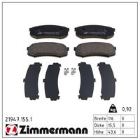 Bremsbelagsatz, Scheibenbremse Bremsbelagsatz, Scheibenbremse