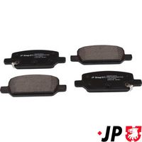 комплект спирачно феродо, дискови спирачки