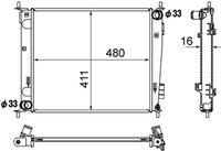 Thumbnail - Radiateur - CR1889000S - MAHLE