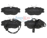 комплект спирачно феродо, дискови спирачки